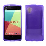 Wholesale Nexus 5 TPU Gel Case (Purple)